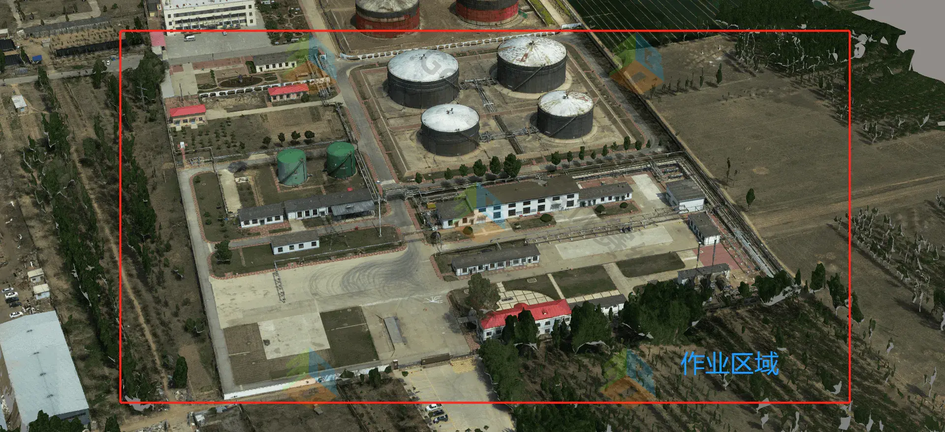 石油化工站場三維掃描建模解決方案
